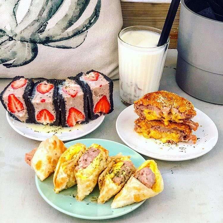 魚吃土手作三文治