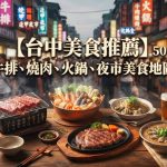【台中美食推薦】50+家必吃|牛排、燒肉、火鍋、夜市美食地圖