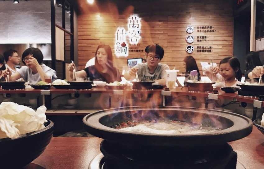 萬客什鍋餐點