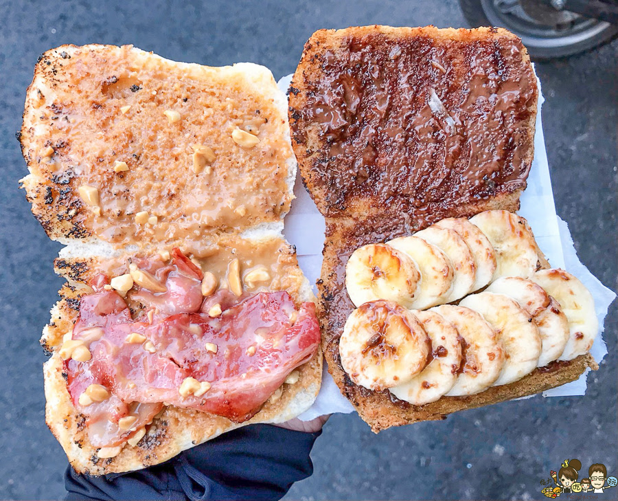 路邊碳烤手工饅頭