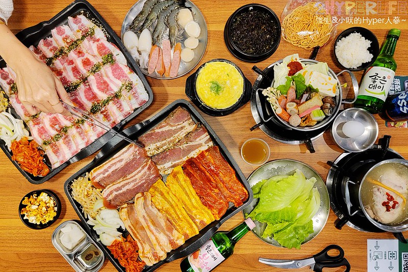 肉部長 韓式平價烤肉鍋物 餐點