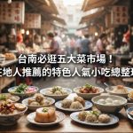 2026台南必逛五大菜市場!在地人推薦的特色人氣小吃總整理