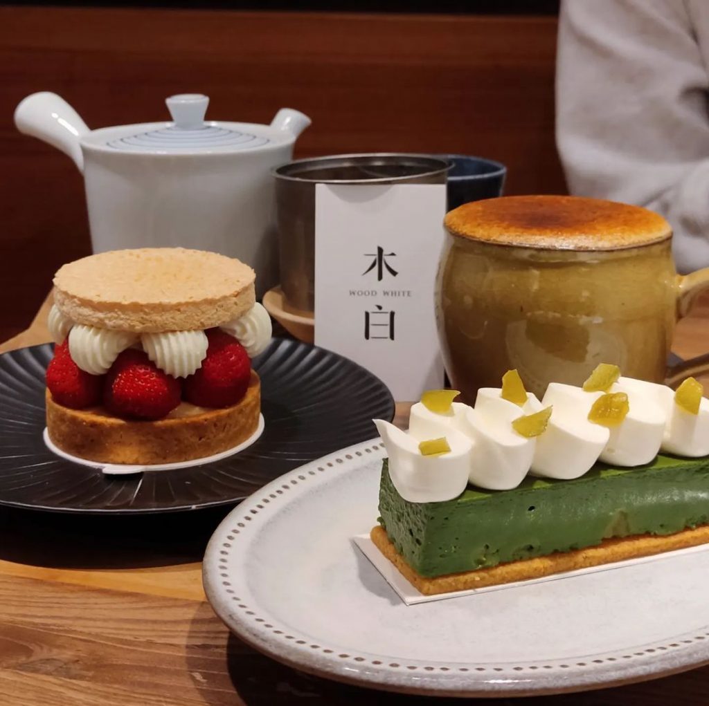 木白甜點咖啡店日式文青風格