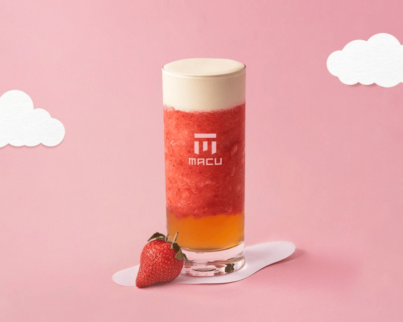 麻古茶坊 芝芝果粒草莓