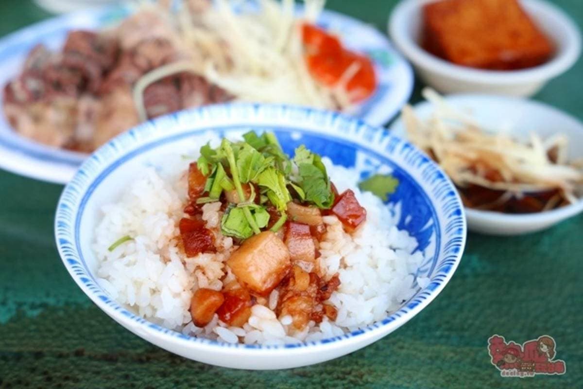 虱目魚粥香菇肉焿肉燥飯