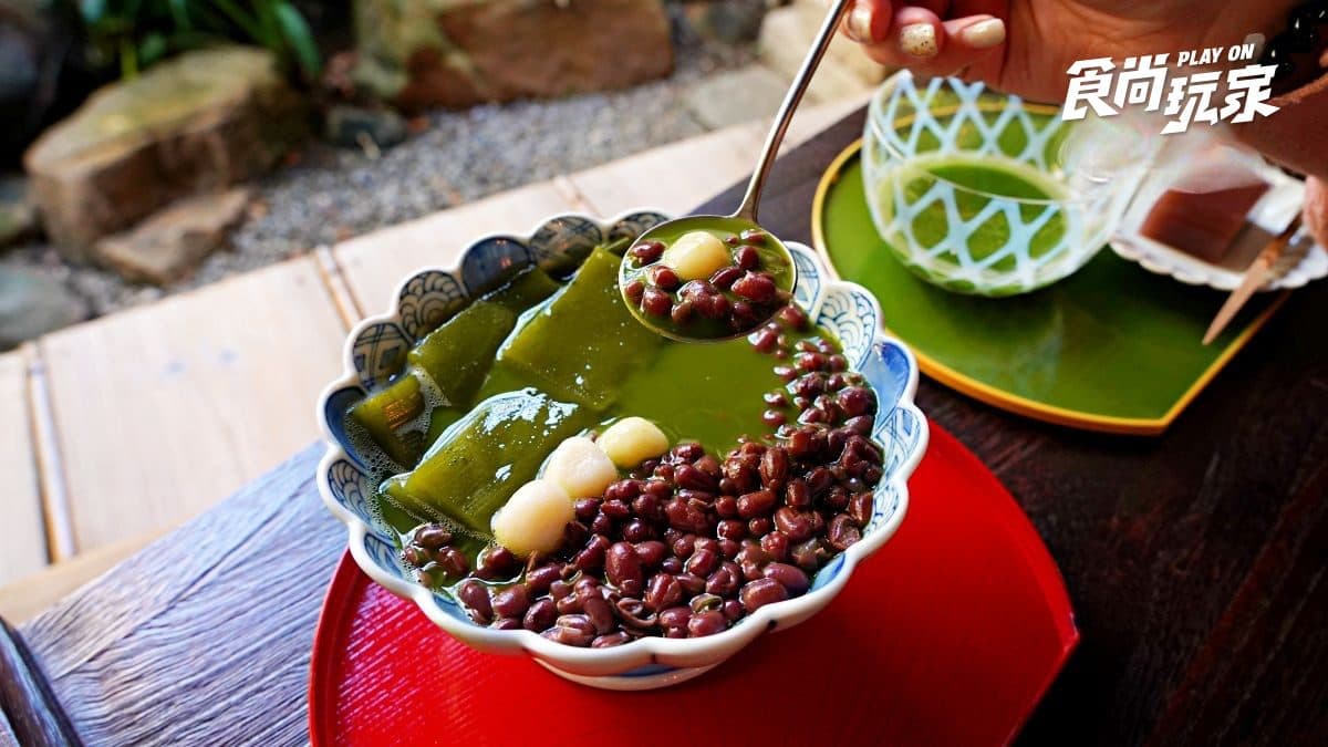 衛屋茶事薄茶宇治金時