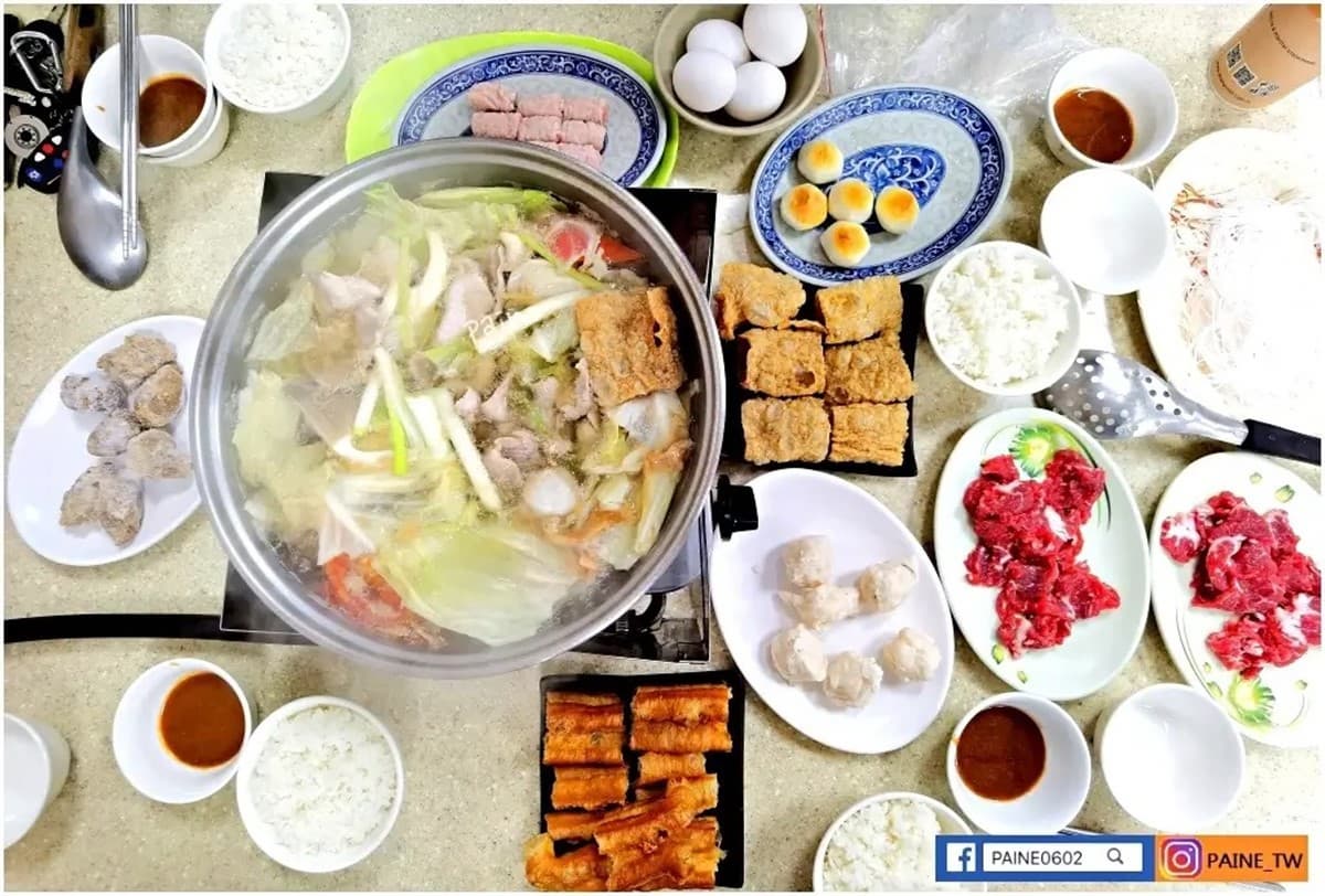 松大沙茶爐用餐方式