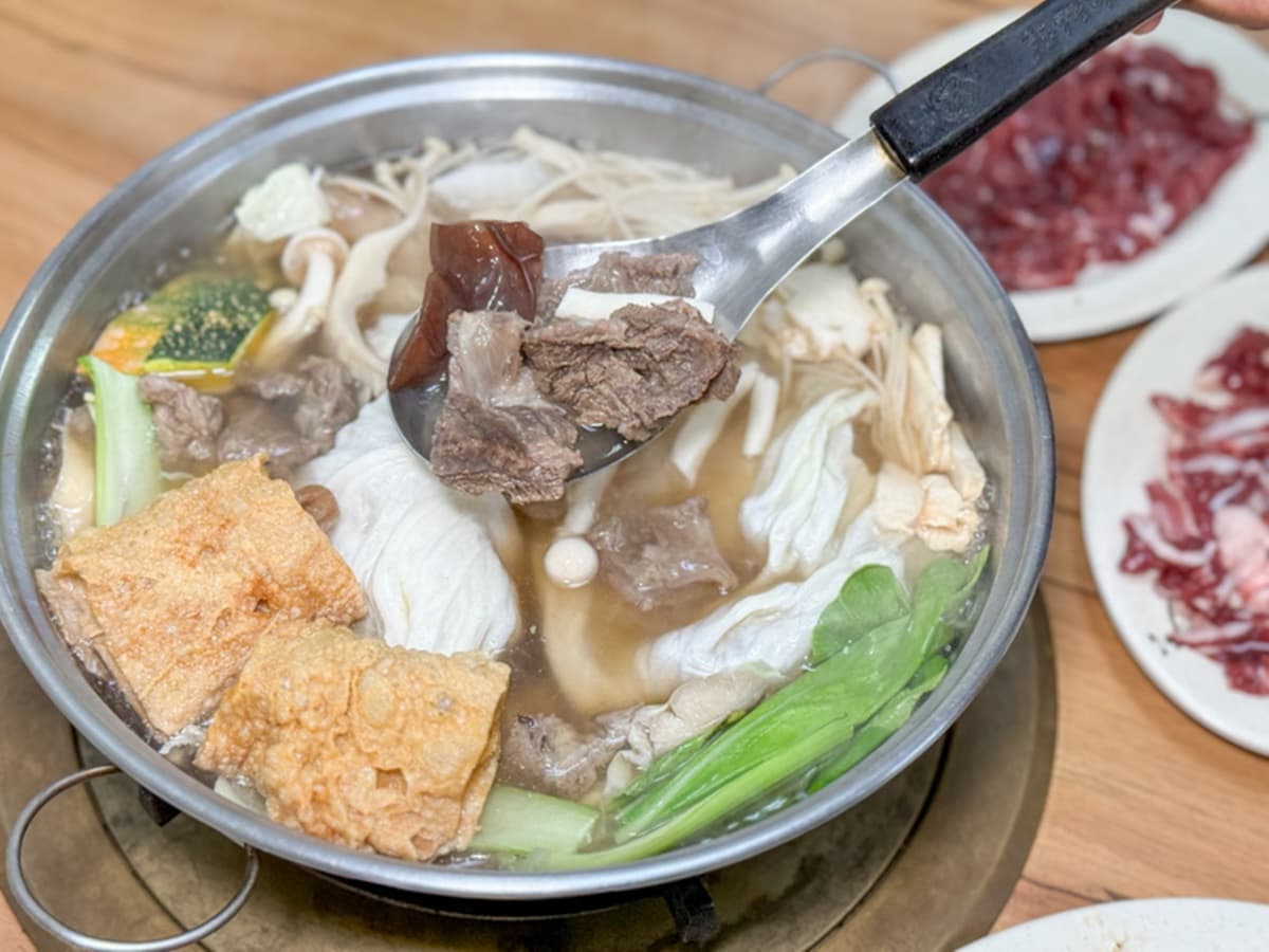 森山溫體牛肉湯牛腩爐鍋
