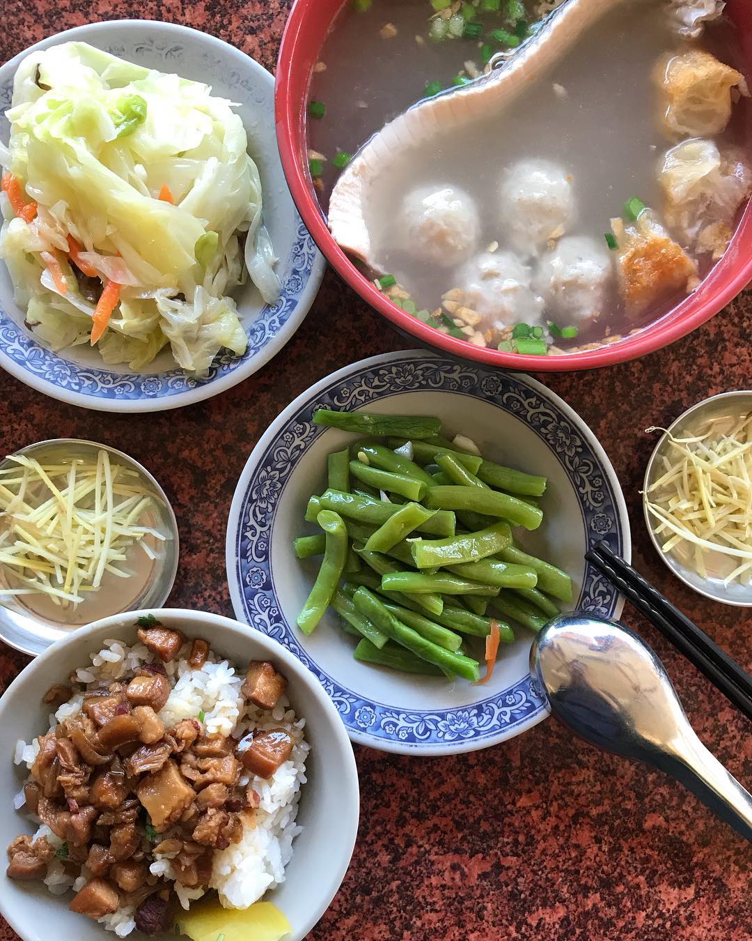 後甲圓環-無名虱目魚肉燥飯
