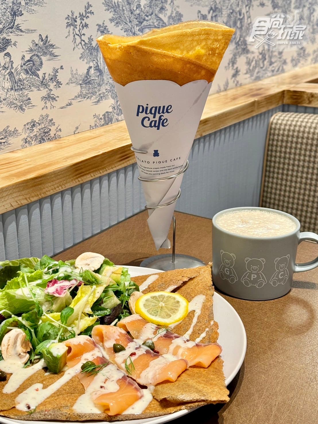GELATO PIQUE CAFÉ的海外首家店,亦為全球第3家,地點位於台中LaLaport北館。